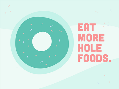 Current Goals donuts illustration puns sprinkles vector
