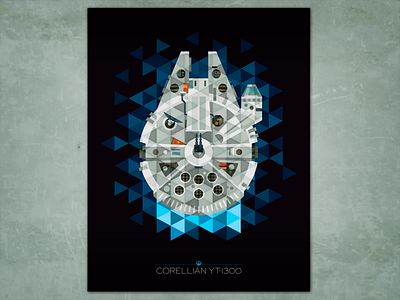 Millennium Falcon childrens illustration han solo illustration kids art millennium falcon space star wars