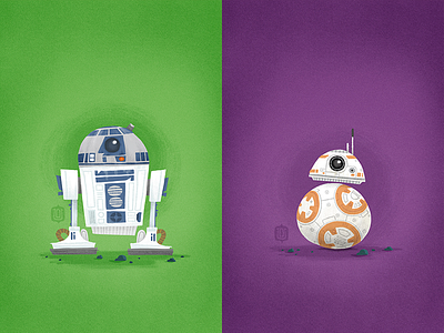 These ARE The Droids You're Looking For! character design childrens illustration illustration kids art space star wars