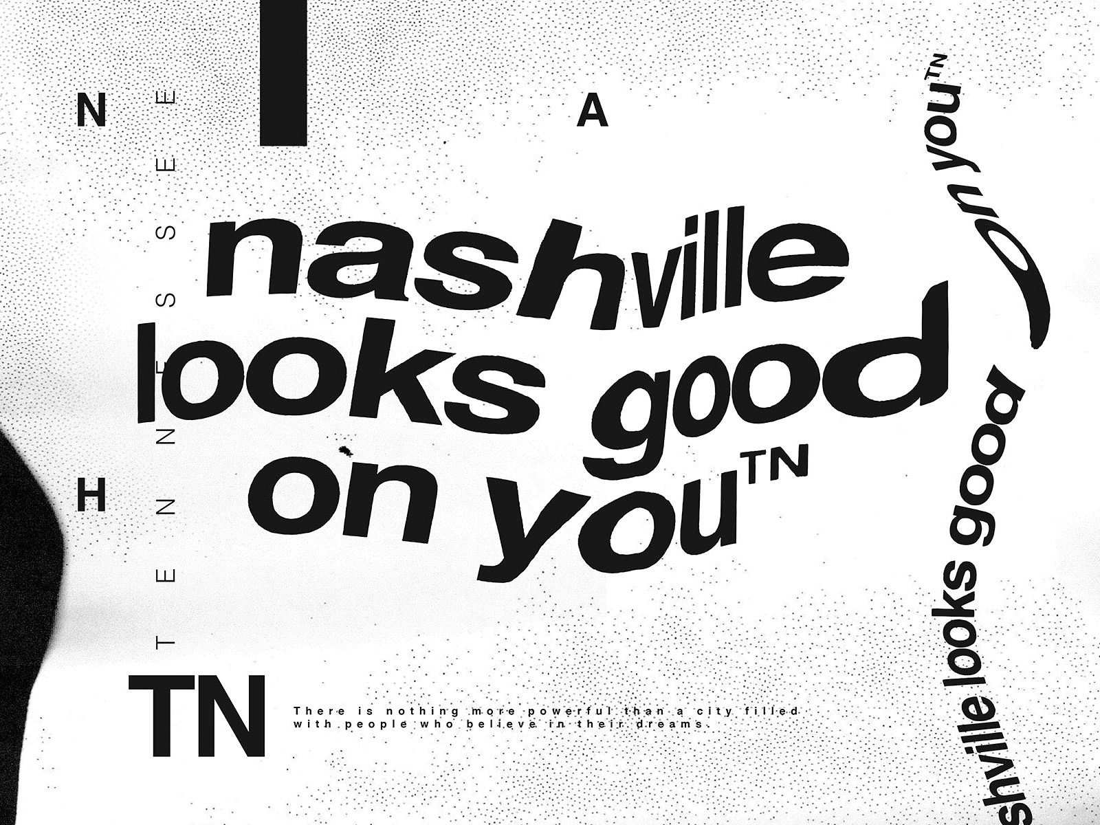 nashᵀᴺ nashville looks good on you by bill caywood on Dribbble