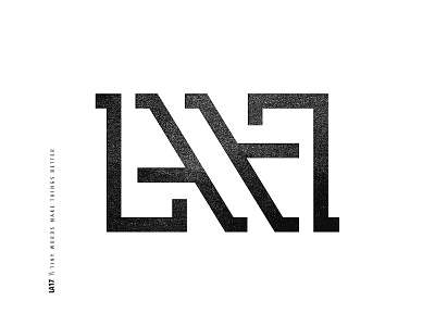 LA17 ambigram