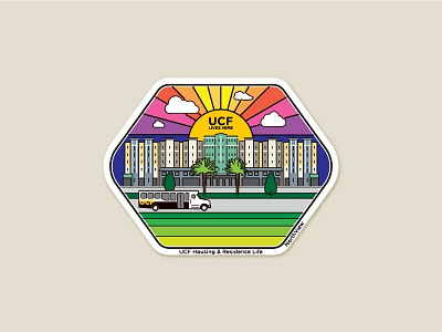 UCF Housing Sticker Series - NorthView