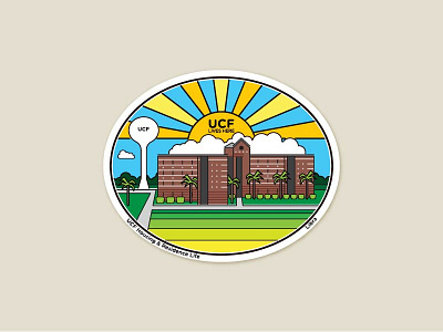 UCF Housing Sticker Series - Libra