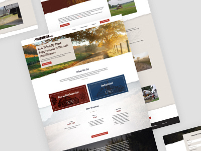 Dustkill - Website Redesign homepage tear effect typography uxui design website concept website design