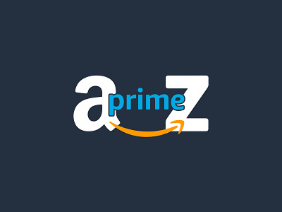 A → Z amazon arrow branding identity illustration logo mark