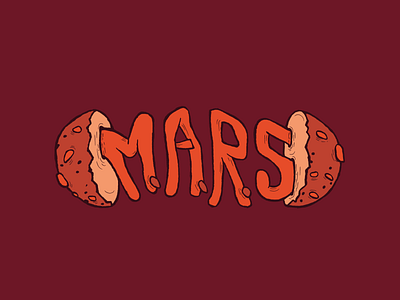 M.A.R.S. Logo branding graphic design hand made handdrawing illustration logo logo design music artwork