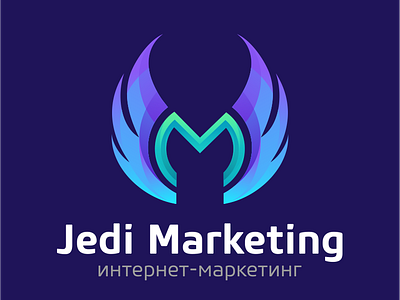 Jedi Marketing branding illustration logo logodesign typography