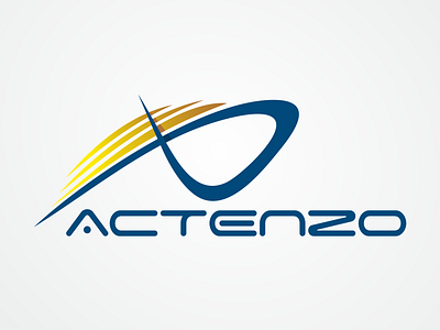 mobile app Actenzo abstraction aconitdesign design fitness app fitness club logo logodesign