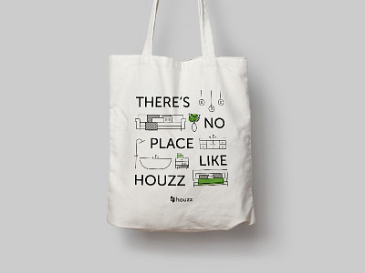 Houzz Swag - Tote Bag decor design home houzz