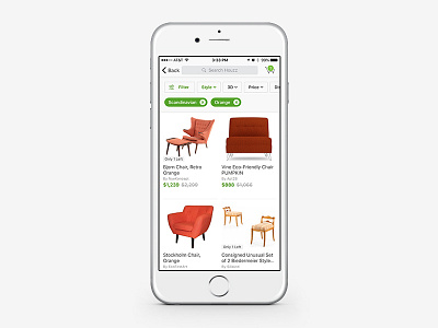 Houzz Shop Filters for iOS decor design home houzz ios product design ui. mobile