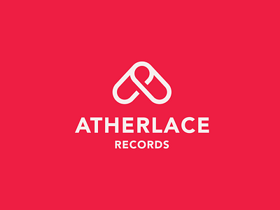 Atherlace Records - Logo Design brand branding design digital icon identity identitybranding logo logos music