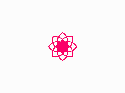 Lotus Flower. agency art branding design digital graphic logo monogram