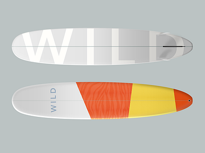 WILD Longboards branding california design longboard product surf surfboard