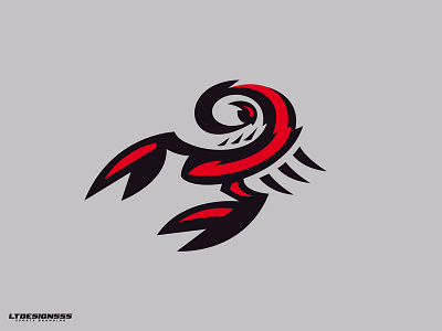 Scorpion icon logo logo design logos scorpion simple mark simplicity simplistic sports branding sports design sports logo