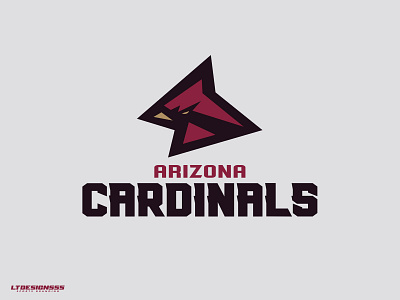 Cardinal(s) arizona bird cardinal cardinals logo sports sports branding sports design sports identity sports logo