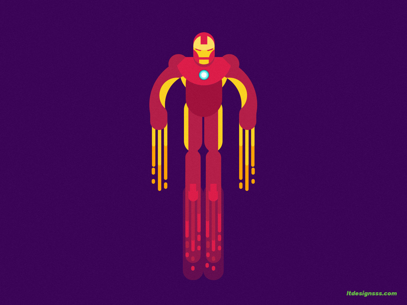 Iron Man (take 2) by Lia Tanasa on Dribbble