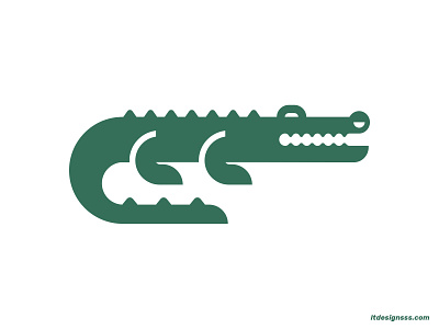 Crocodile 2d alligator crocodiles crocs design flat flat art flat design geometric shapes icon identity illustration logo logo design mark mascot minimal simple simple shapes vector