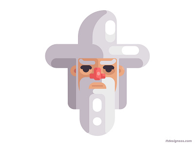 Wizard (2) 2d details character daily desgin daily illustration flat art flat character flat design icon illustration illustration art illustrations mark mascot shapes simple shapes vector vector art vector illustration wizard wizards