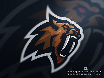 Saber design designer digital dribbble esports esportstyle gaming graphicdesign illustration illustrator logo mascot