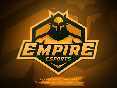 Empire design designer digital dribbble esports esportstyle gaming graphicdesign illustration illustrator logo mascot