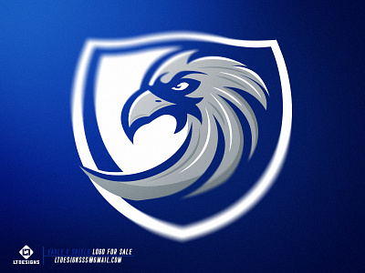 Eagle & Shield brand design designer esports esportslogo graphicdesign illustration illustrator logo mascot sports