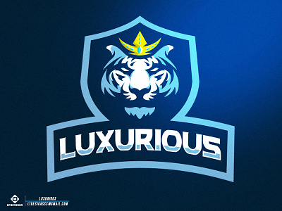 Luxurious brand design designer esports graphicdesign illustration illustrator logo mascot sports tiger