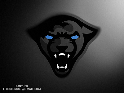 Panther agressive animal bold brand cat esports gaming identity mean panther sports wild