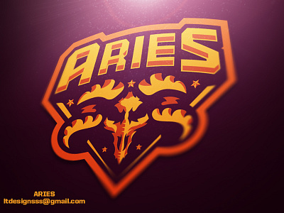 Aries brand branding design designer esports graphicdesign logo ram skull sports