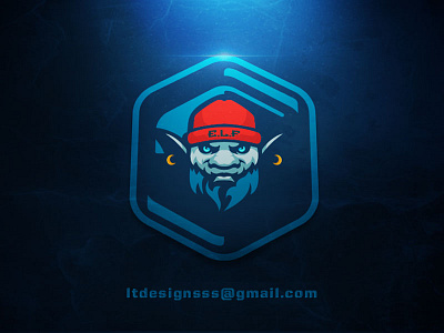 Elf agressive badge bold designer elf esports gamers gaming illustration mean sports