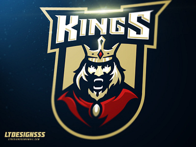 Kings brand crown design designer esports games gaming indentity king logo mascot royal