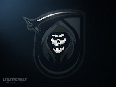 Reapers bold design esports gamers gaming logo mascot mean reaper sports tomb twich