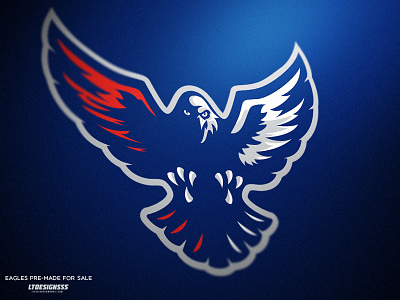 Eagle bold branding design eagle graphicdesign identity illustration illustrator mascot sportbranding sports