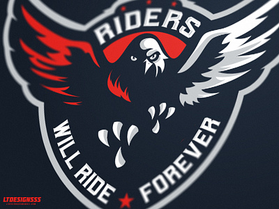 Riders bikers bold brand design designer eagle icon indentity logo mark motorcycle riders