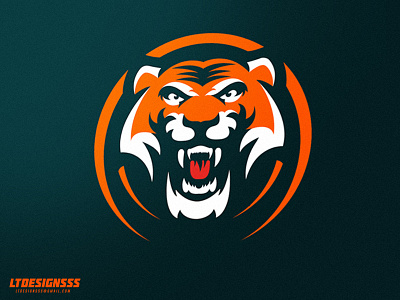 Tiger brand branding design.designer esports graphicdesign illustration illustrator sports