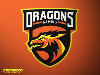 Dragons Gaming brand dragons esports forsale gamers gaming gamingdragons gaminglogo indentity logo ltdesignsss mascot sports sportsbranding sportsidentity sportslogo