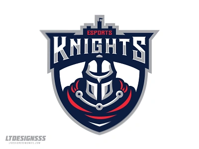 Knights bold brand branding esports esports mascot esportslogo gamers gaming identity illustration illustrator knight knights logo mascot shield sports sportsbranding sportsidentity sportslogo