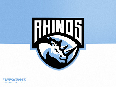 Rhinos (part2) bold brand branding design designer identity mascot rhino rhinos shield sports sportsbranding sportsidentity