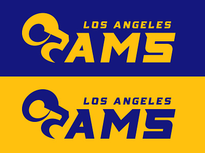 L.A Rams brand branding font football identity logo logobrand logotype mascot rams sports sportsbranding sportsidentity team