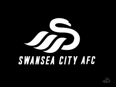 SWANSEA CITY AFC. birds bold brand branding football football club graphic design identity logo mascot sports sportsbranding sportsidentity swan swans swansea swanseacity