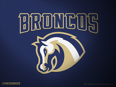 Denver Broncos Update Concept by Ross Hettinger on Dribbble