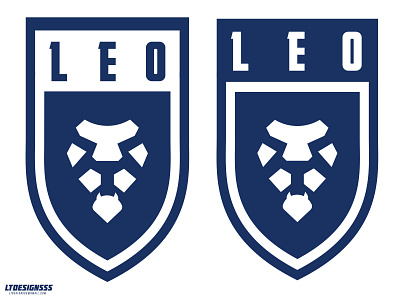 Leo Badges (1) badge brand branding design studio identity leo leo badge lion lion badge lions logo ltdesignsss mascot sports sports branding sports design sports identity sports logo