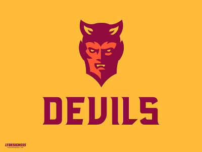 Devils bold branding designer devil devils esports identity illustration illustrator logo mascot sports sports branding sports gaming sports logo