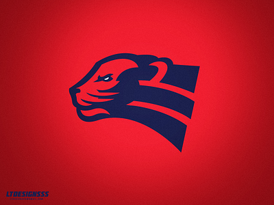 Panther atheltic bold branding cat cats icon identity logo mark mascot panther panthers sports sports design sportsbranding wildcat