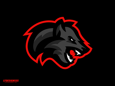 Wolf agressive atletic bold gamers gaming logo mascot sports sports design sportsidentity sportslogo wolf wolves