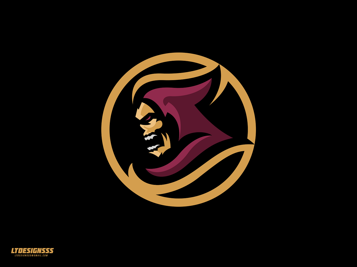 Phantom Mascot Logo designs, themes, templates and downloadable graphic