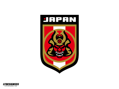 Japan art badge badge logo crest custom hannya hannya mask japan japanese logo ltdesignsss mask sports sports badge design sports design sports identity sports logo type typography