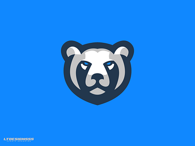 Bear animal bear branding identity logo logos mark mascot sports sports branding sports design sports identity