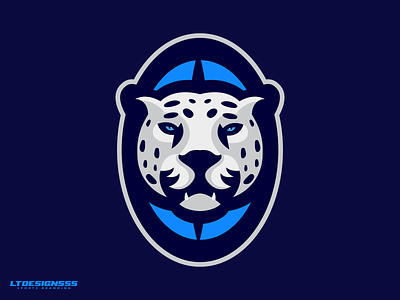 Snow Leopard athletic bigcat cat design icon jaguar leopard logo mark mascot snow leopard sport sports sports brading sports identity