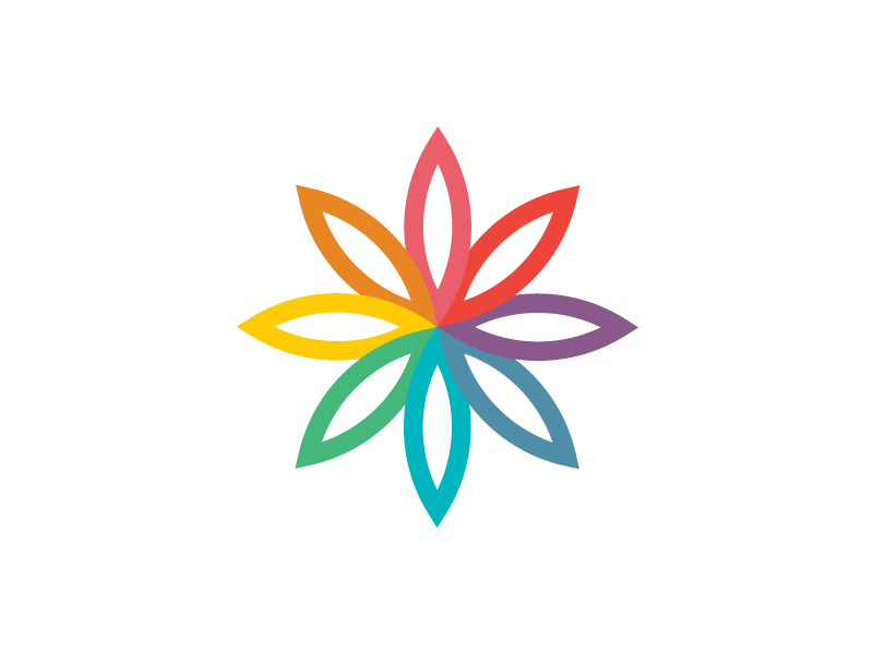 Paseo de las Flores Isotype by Changos Inc. on Dribbble