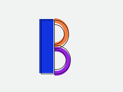 B